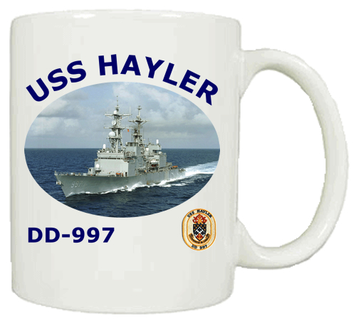 DD 997 USS Hayler Coffee Mug