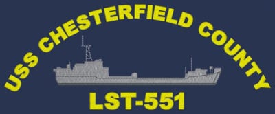LST 551 USS Chesterfield County