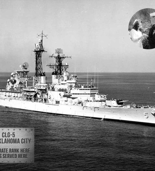 US Navy Cruiser Metal Photo Prints