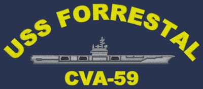 CVA 59 USS Forrestal