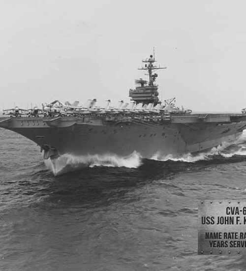 CVA 67 USS John F Kennedy Metal Photo Print