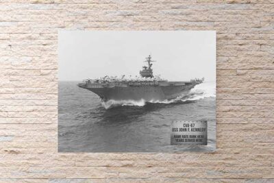 CVA 67 USS John F Kennedy Photo Wall Print