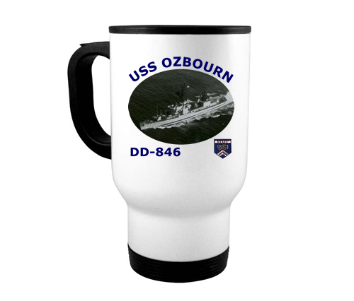 DD 846 USS Ozbourn Travel Mug