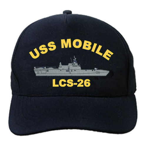 LCS 26 USS Mobile Embroidered Hat