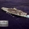 CV 62 USS Independence Metal Photo Print