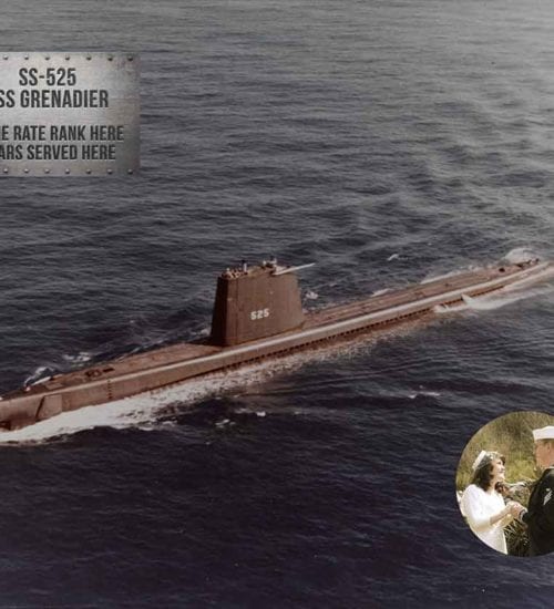 US Navy SS Type Submarine Metal Photo Prints
