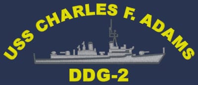 DDG 2 USS Charles F Adams