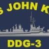 DDG 3 USS John King