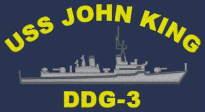 DDG 3 USS John King