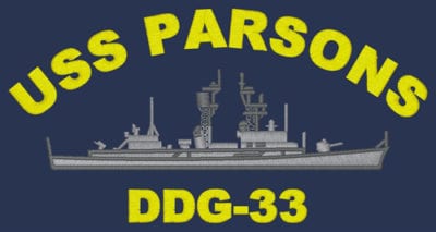 DDG 33 USS Parsons
