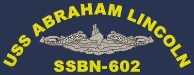 SSBN 602 USS Abraham Lincoln Polo Graphic