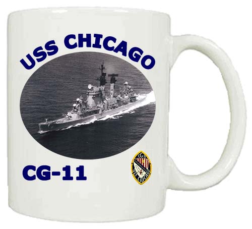 CG 11 USS Chicago Coffee Mug