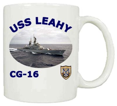 CG 16 USS Leahy Coffee Mug