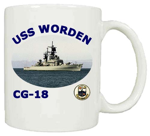 CG 18 USS Worden Coffee Mug