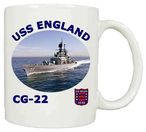 CG 22 USS England Coffee Mug