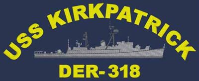 DER 318 USS Kirkpatrick