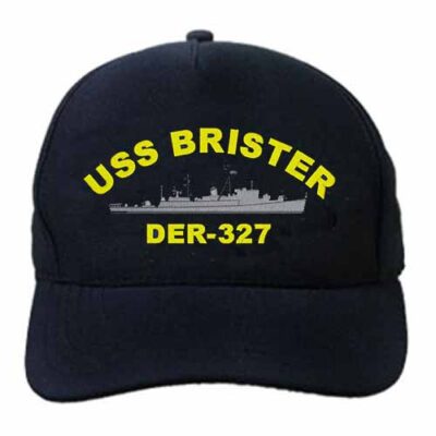 DER 327 USS Brister Embroidered Hat