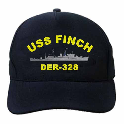 DER 328 USS Finch Embroidered Hat