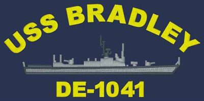 DE 1041 USS Bradley Embroidered Hat