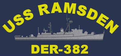 DER 382 USS Ramsden