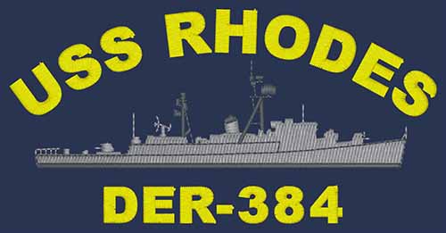 DER 384 USS Rhodes