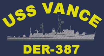 DER 387 USS Vance