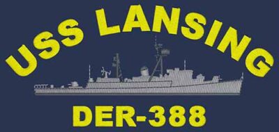 DER 388 USS Lansing