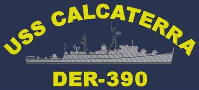 DER 390 USS Calcaterra