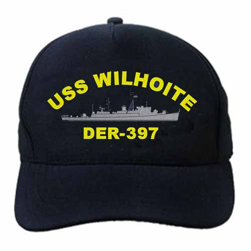 DER 397 USS Wilhoite Embroidered Hat