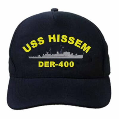 DER 400 USS Hissem Embroidered Hat