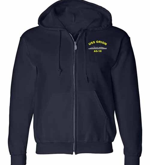 AS Type Ship Embroidered Sweatshirts