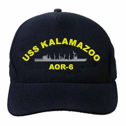 AOR 6 USS Kalamazoo Embroidered Hat