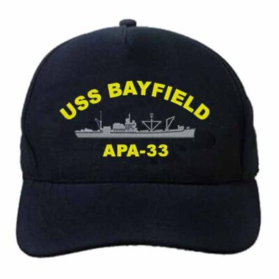 APA 33 USS Bayfield Embroidered Hat