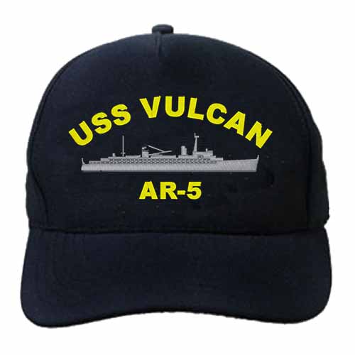 AR 5 USS Vulcan Embroidered Hat