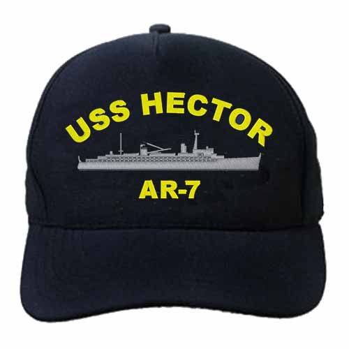 AR 7 USS Hector Embroidered Hat