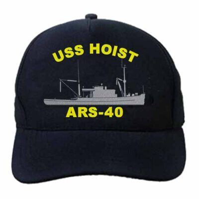 ARS 40 USS Hoist Embroidered Hat