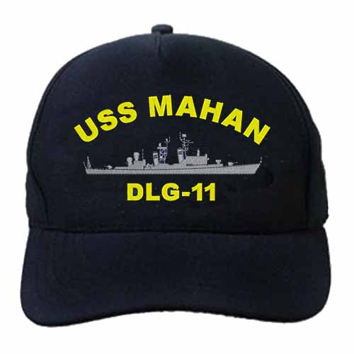 DLG 11 USS Mahan Embroidered Hat