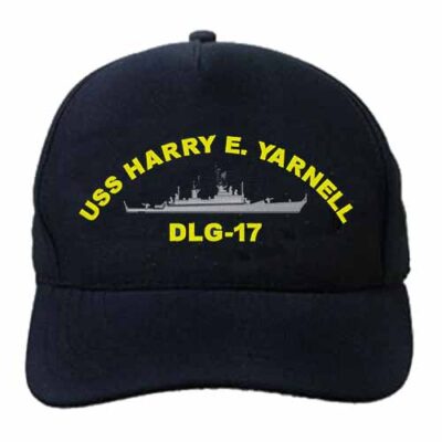 DLG 17 USS Harry E Yarnell Embroidered Hat