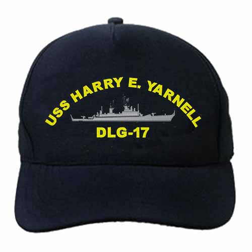 DLG 17 USS Harry E Yarnell Embroidered Hat