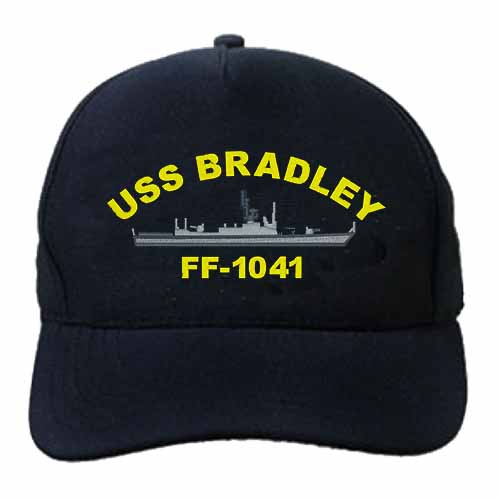 FF 1041 USS Bradley Embroidered Hat