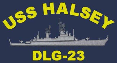 DLG 23 USS Halsey