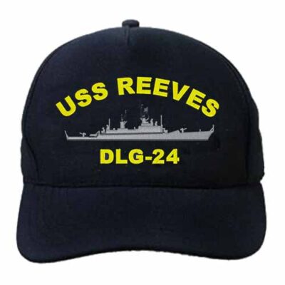 DLG 24 USS Reeves Embroidered Hat