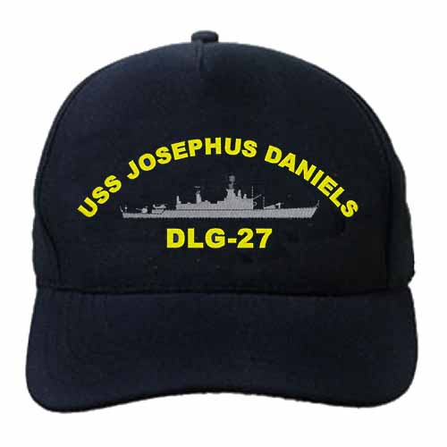 DLG 27 USS Josephus Daniels Embroidered Hat