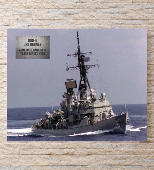 US Navy Destroyer Metal Photo Prints