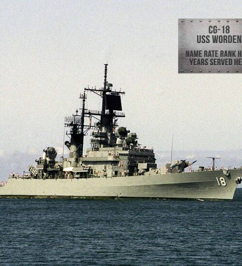 CG 18 USS Worden Personalized 8x10 Photo Print