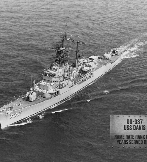 DD 937 USS Davis Personalized 8x10 Photo Print